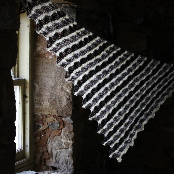 Eathie Shawl in Eathie Salmon Fishing Bothy